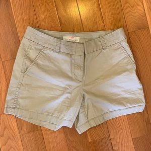 J Crew Khaki Chino Shorts